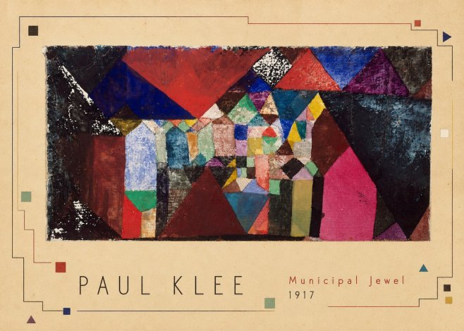 Paul Klee Municipal Jewel No2 - Plakat