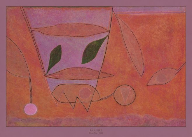 Paul Klee Ohne Titel II No6 - Plakat