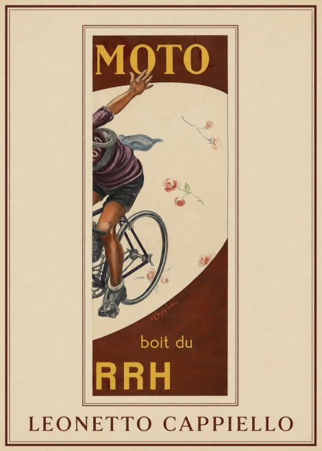 Leonetto Cappiello Moto Rrh No1 - Plakat