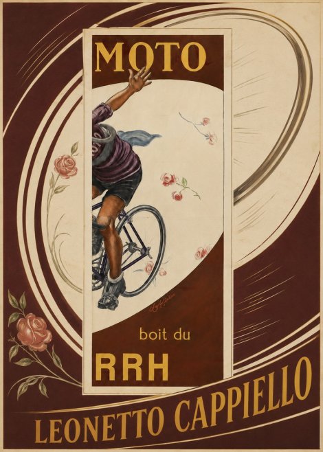 Leonetto Cappiello Moto Rrh No3 - Plakat