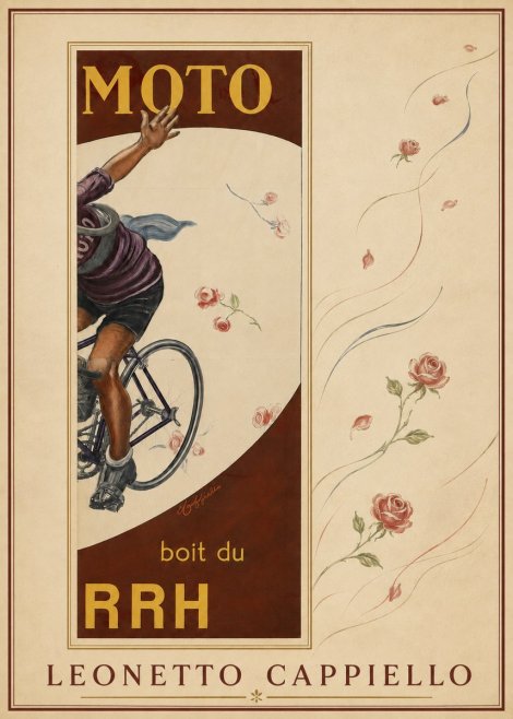 Leonetto Cappiello Moto Rrh No5 - Plakat