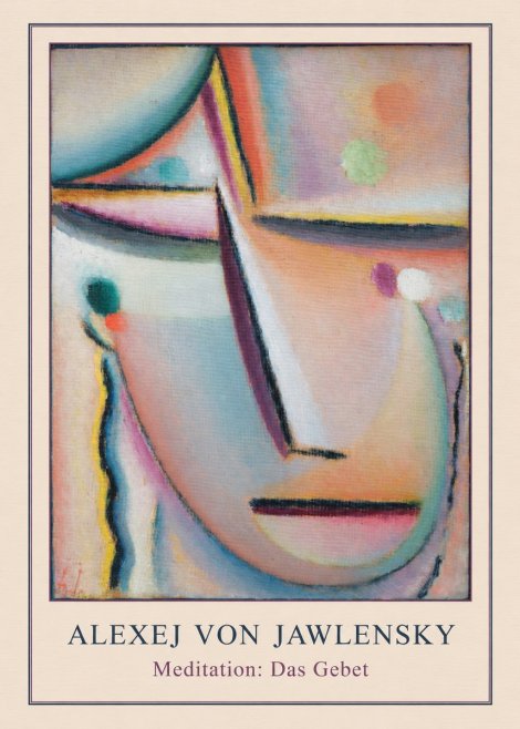 Alexej von Jawlensky Meditation: Das Gebet No4 - Plakat