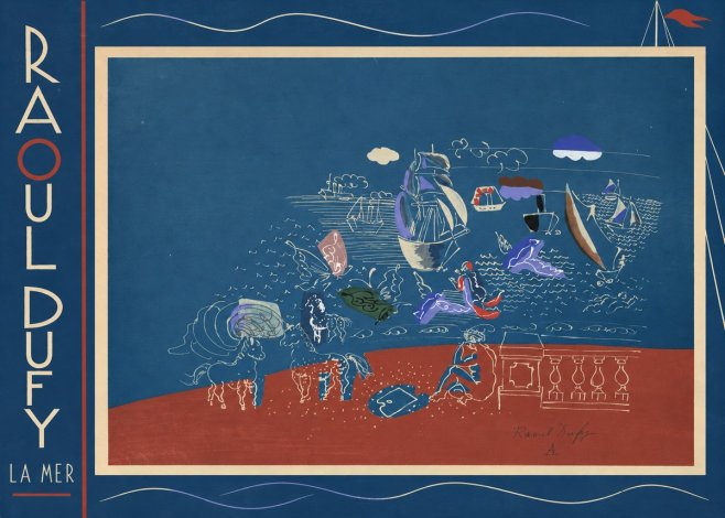 Raoul Dufy La Mer No2 - Plakat