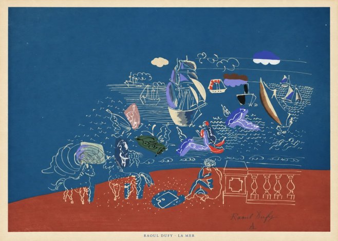 Raoul Dufy La Mer No6 - Plakat