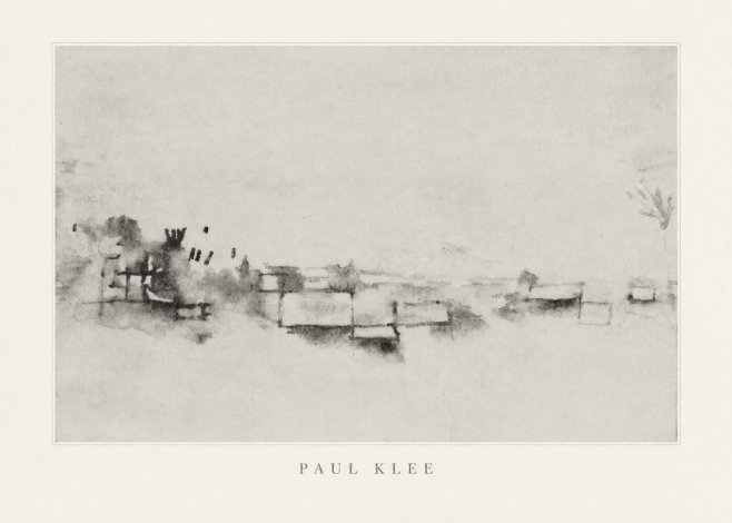 Paul Klee View of the Valley No4 - Plakat
