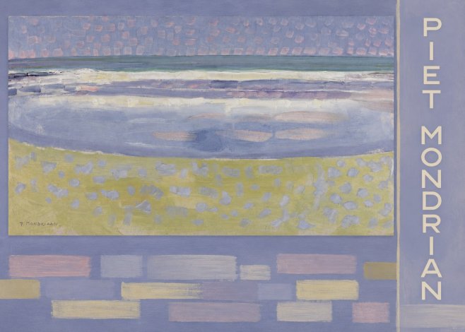Piet Mondrian The Sea No4 - Plakat