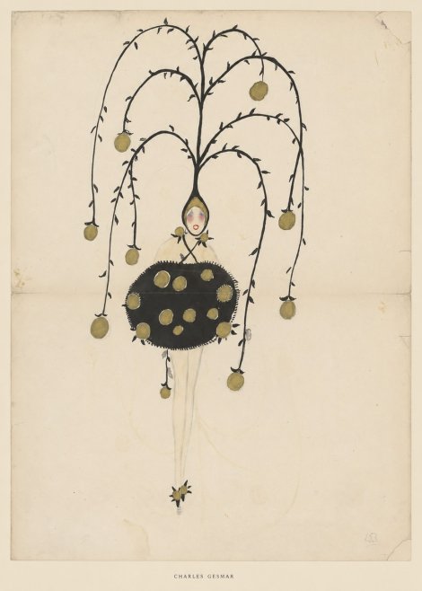 Charles Gesmar Figure with Hanging Orbs No5 - Plakat
