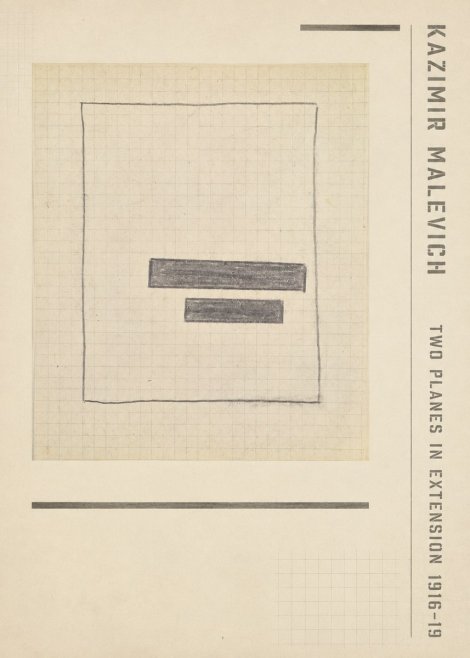 Kazimir Malevich Two Planes in Extension No2 - Plakat