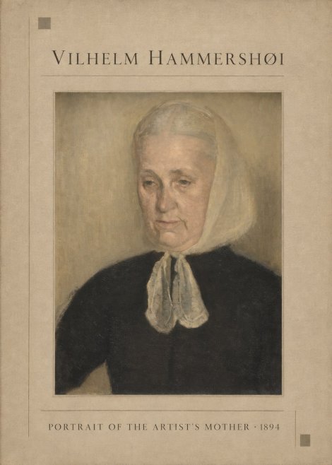 Vilhelm Hammershøi Portrait of the Artist's Mother · 1894 No1 - Plakat