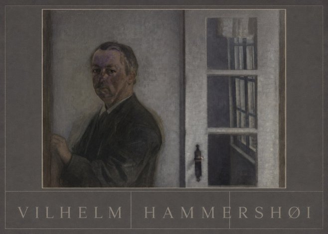 Vilhelm Hammershøi Self-portrait II No4 - Plakat