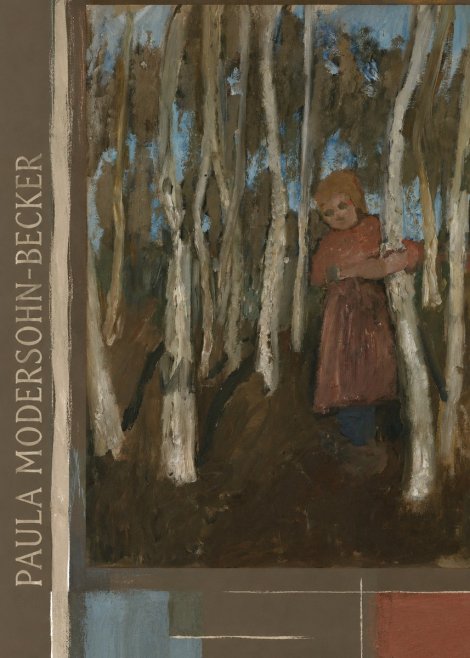 Paula Modersohn-Becker Girl in a Birch Forest No2 - Plakat
