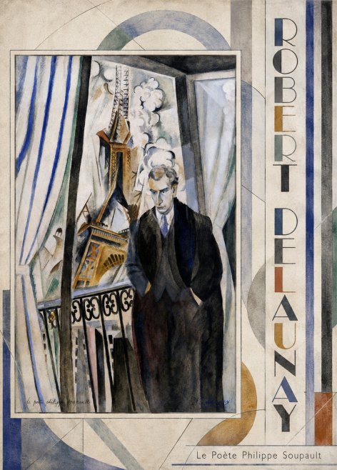 Robert Delaunay Le Poète Philippe Soupault No2 - Plakat