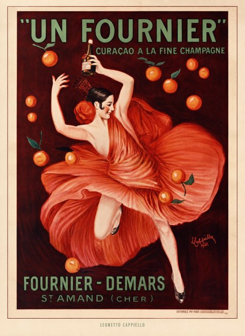 Leonetto Cappiello Un Fournier No5 - Plakat