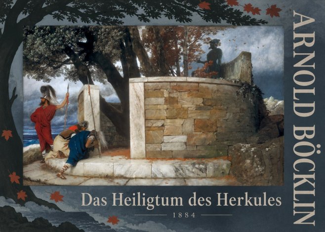 Arnold Böcklin Das Heiligtum Des Herkules II No6 - Plakat