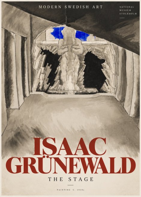 Isaac Grünewald The Stage No3 - Plakat
