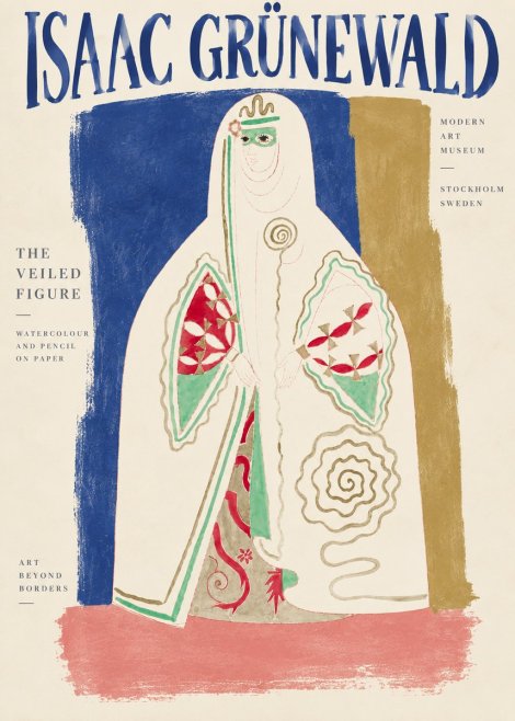 Isaac Grünewald The Veiled Figure No4 - Plakat
