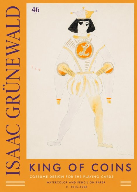 Isaac Grünewald King of Coins No2 - Plakat
