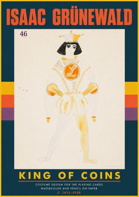 Isaac Grünewald King of Coins No4 - Plakat