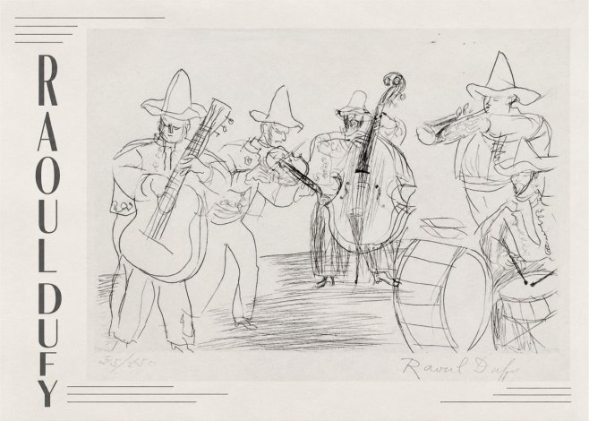 Raoul Dufy Musicians No2 - Plakat