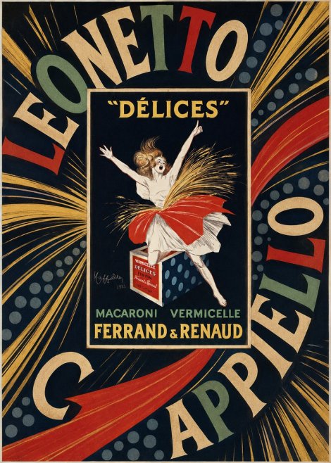 Leonetto Cappiello Délices II No5 - Plakat