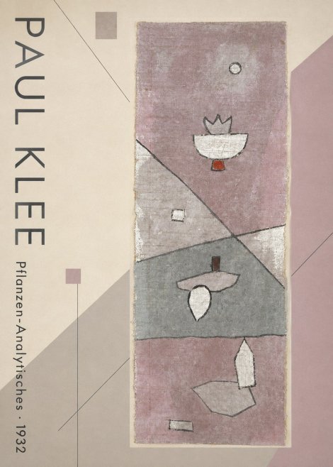 Paul Klee Pflanzen-analytisches No2 - Plakat