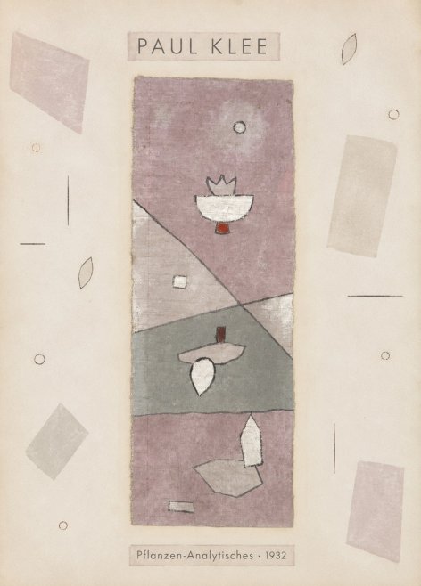 Paul Klee Pflanzen-analytisches No3 - Plakat