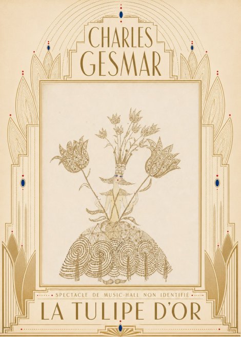 Charles Gesmar La Tulipe D'or No5 - Plakat