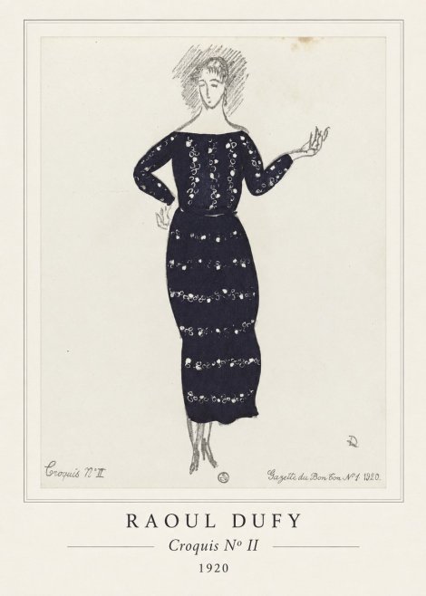 Raoul Dufy Croquis N° Ii No4 - Plakat