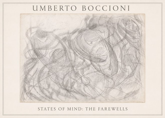 Umberto Boccioni States of Mind: the Farewells No3 - Plakat