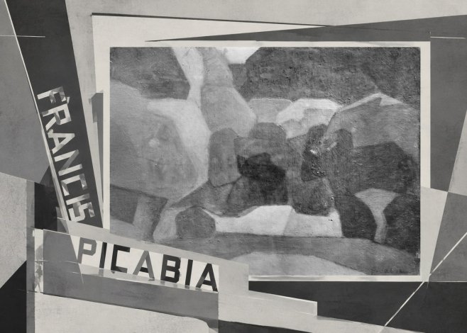 Francis Picabia Geometric Forms No4 - Plakat