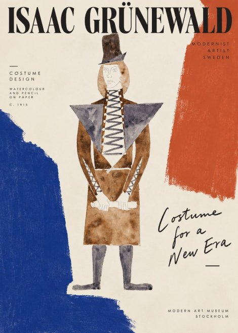 Isaac Grünewald Costume Design XIII No5 - Plakat