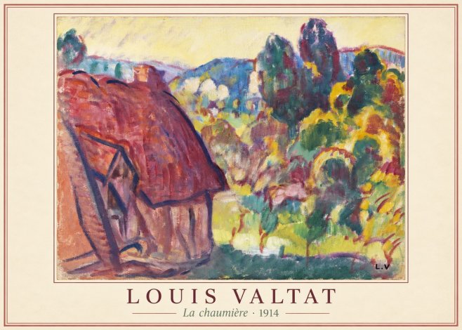 Louis Valtat La Chaumière No2 - Plakat