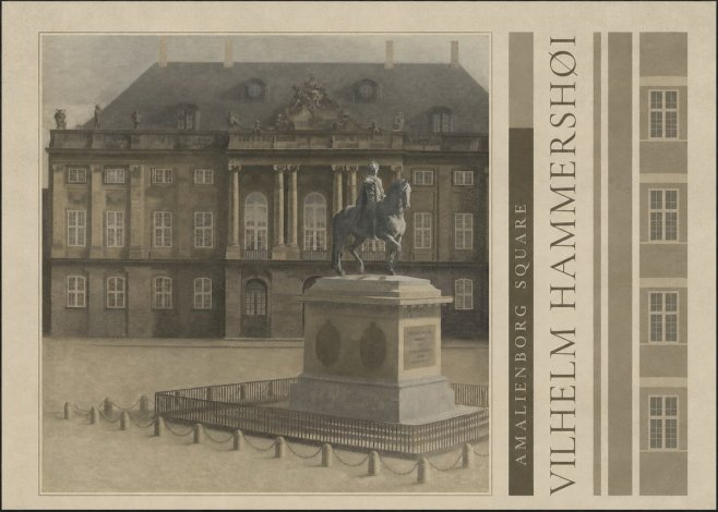 Vilhelm Hammershøi Amalienborg Square II No2 - Plakat