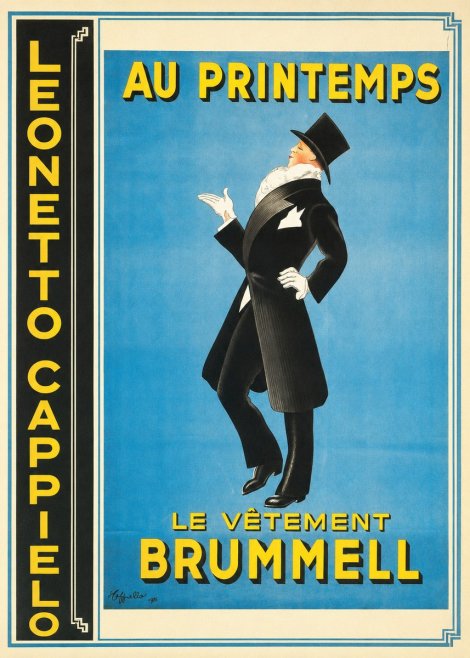 Leonetto Cappiello Au Printemps Le Vêtement Brummell No4 - Plakat