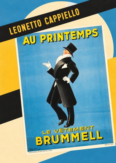Leonetto Cappiello Au Printemps Le Vêtement Brummell No6 - Plakat