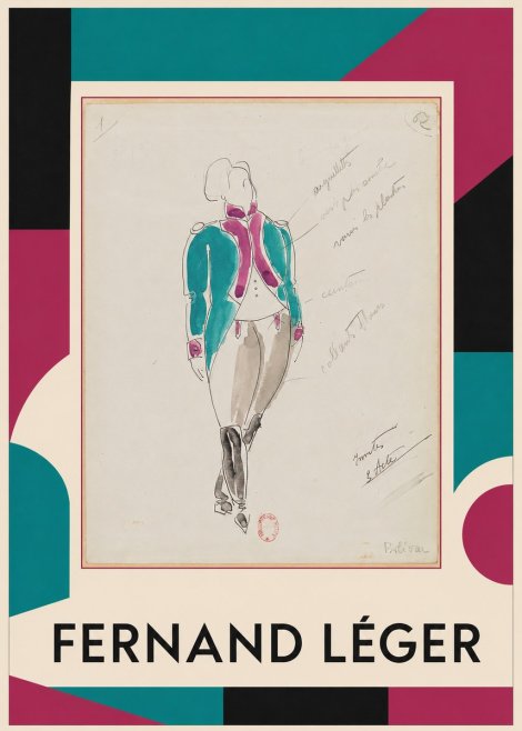 Fernand Léger Bolivar XIV No1 - Plakat