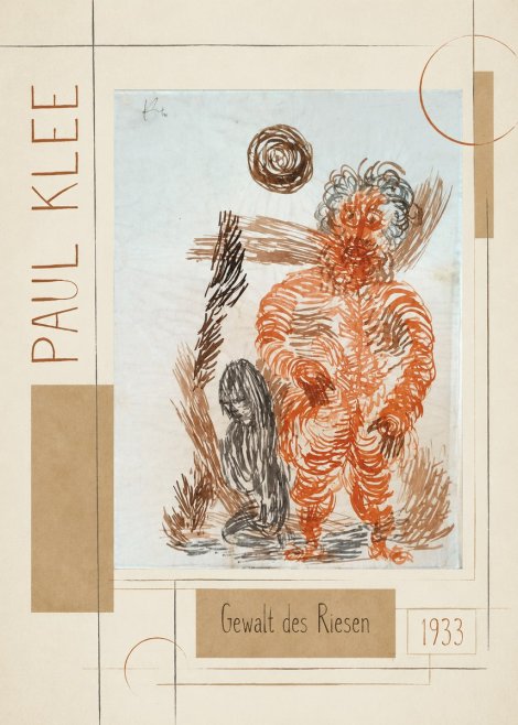 Paul Klee Gewalt Des Riesen II No2 - Plakat