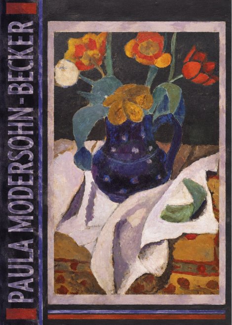 Paula Modersohn-Becker Still Life with Blue Jug and Flowers No2 - Plakat