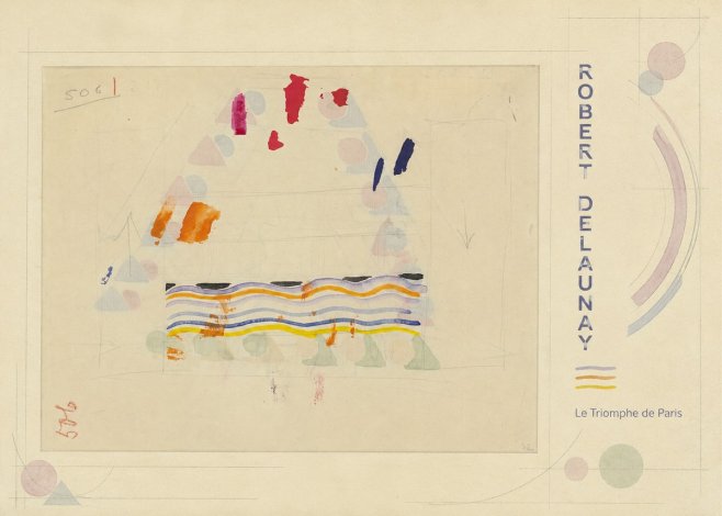Robert Delaunay Le Triomphe De Paris V No2 - Plakat