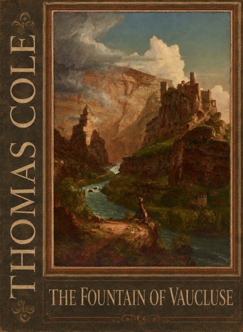 Thomas Cole The Fountain of Vaucluse II No2 - Plakat