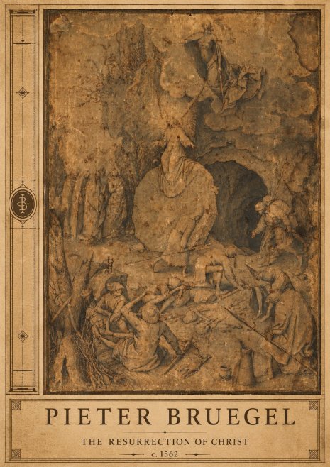 Pieter Bruegel The Resurrection of Christ No2 - Plakat