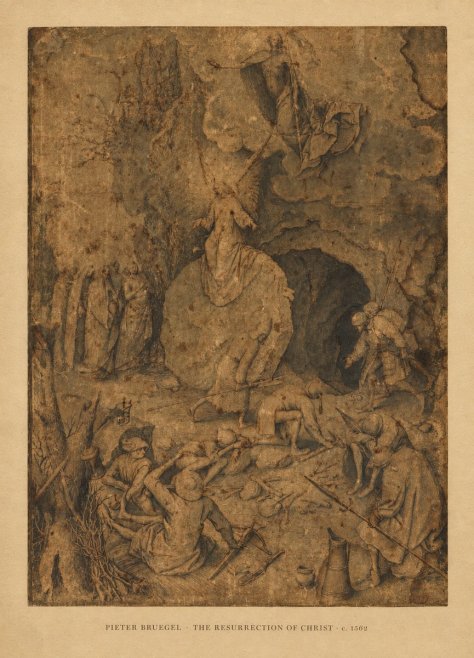 Pieter Bruegel The Resurrection of Christ No5 - Plakat