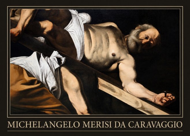 Michelangelo Merisi da Caravaggio The Crucifixion of Saint Peter V No4 - Plakat