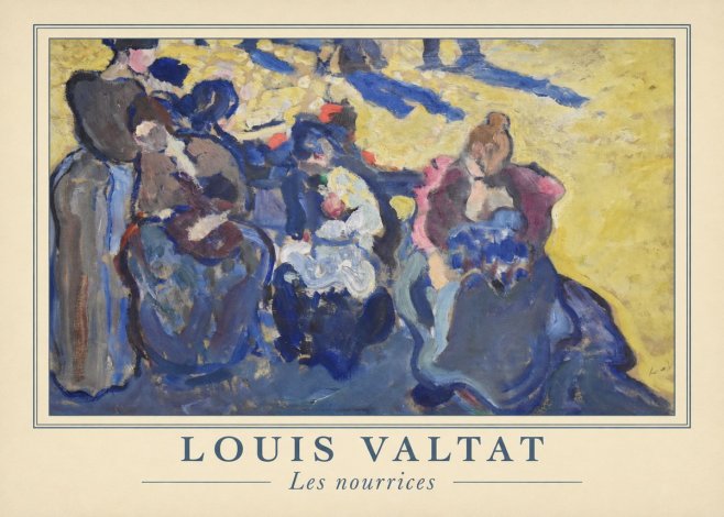 Louis Valtat Les Nourrices No3 - Plakat