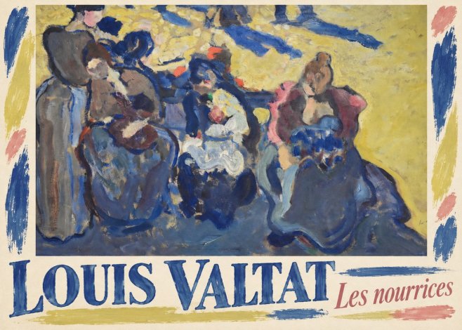 Louis Valtat Les Nourrices No4 - Plakat
