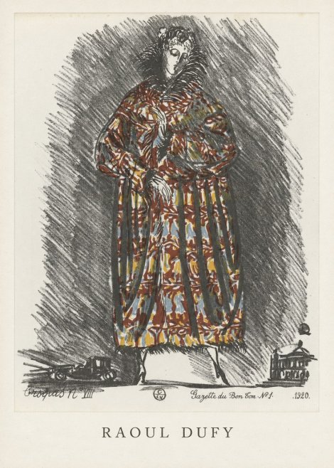 Raoul Dufy Croquis N. Viii No6 - Plakat