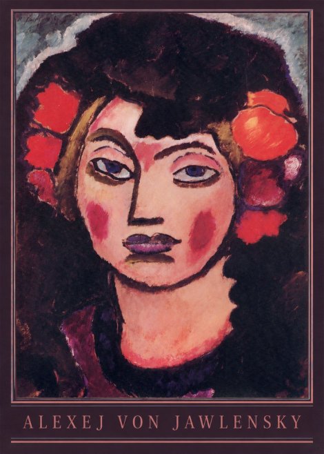 Alexej von Jawlensky Portrait of a Woman No3 - Plakat