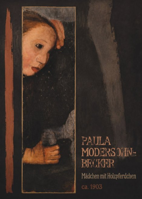 Paula Modersohn-Becker Mädchen Mit Holzpferdchen No2 - Plakat