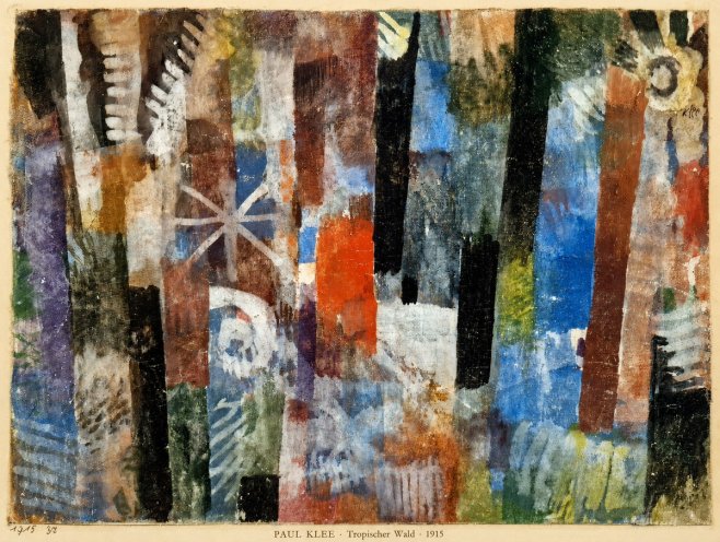 Paul Klee Tropischer Wald No6 - Plakat