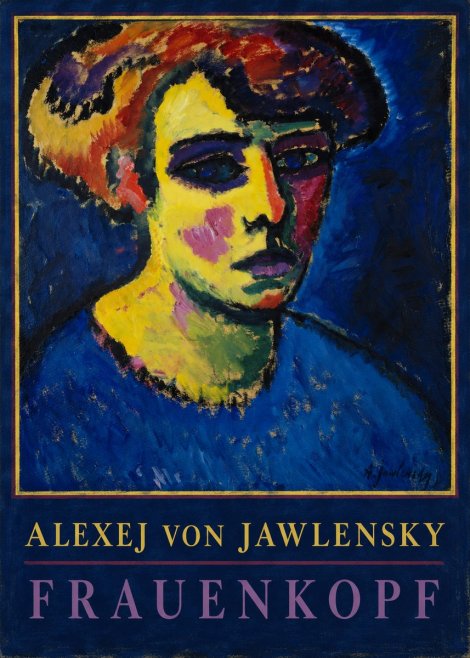 Alexej von Jawlensky Frauenkopf No1 - Plakat